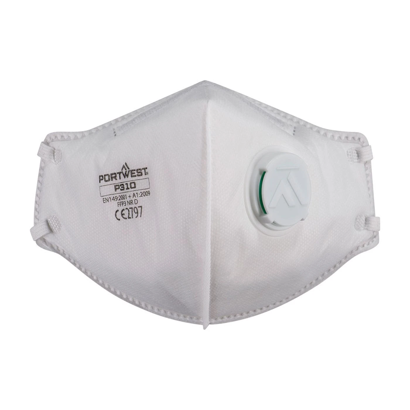 P310 - Set 3 măști FFP3 Dolomite cu valvă / Portwest / Semimăști simple cu supapă FFP3