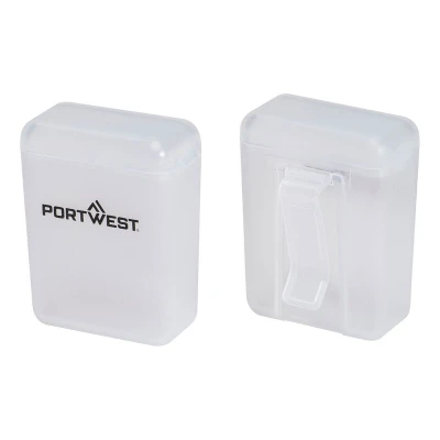 PA09 - Set 50 cutii de depozitare pentru dopuri de urechi / Portwest / Accesorii, rezerve antifoane, diverse protecție auditivă