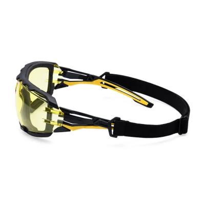 PR02 - Ochelari de protecție Wraparound Plus cu lentile transparente, galbene, fumurii / Portwest / Ochelari de protecție cu lentile transparente