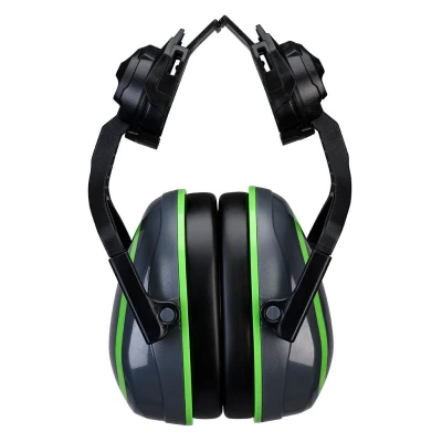 PW03 - Antifoane nemetalice HV Extreme cu prindere clip-on / Portwest / Antifoane externe cu prindere pe cască
