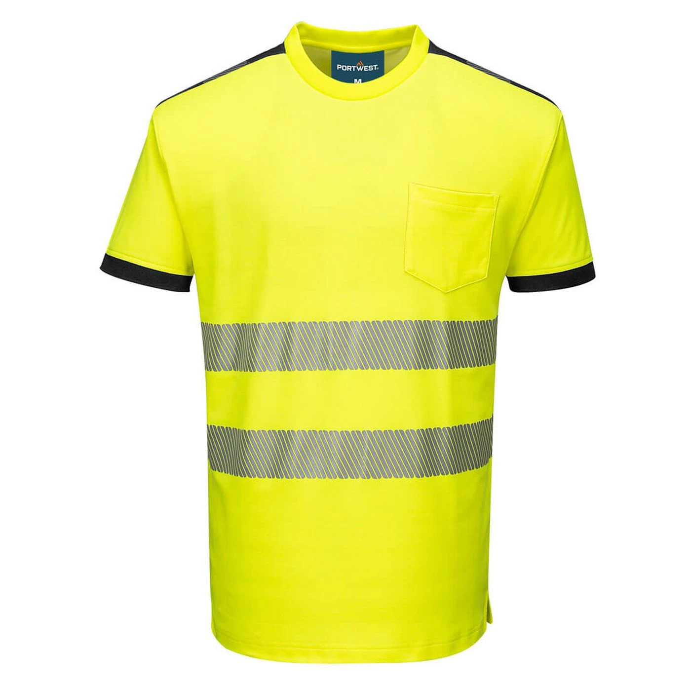 PW318 - Tricou de vizibilitate din material respirabil / Portwest / Tricouri, bluze, cămăși