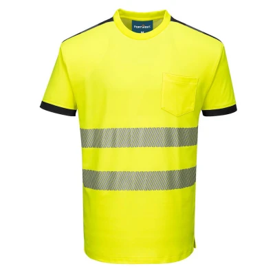 PW318 - Tricou de vizibilitate din material respirabil / Portwest / Tricouri, bluze, cămăși