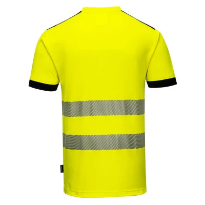 PW318 - Tricou de vizibilitate din material respirabil / Portwest / Tricouri, bluze, cămăși