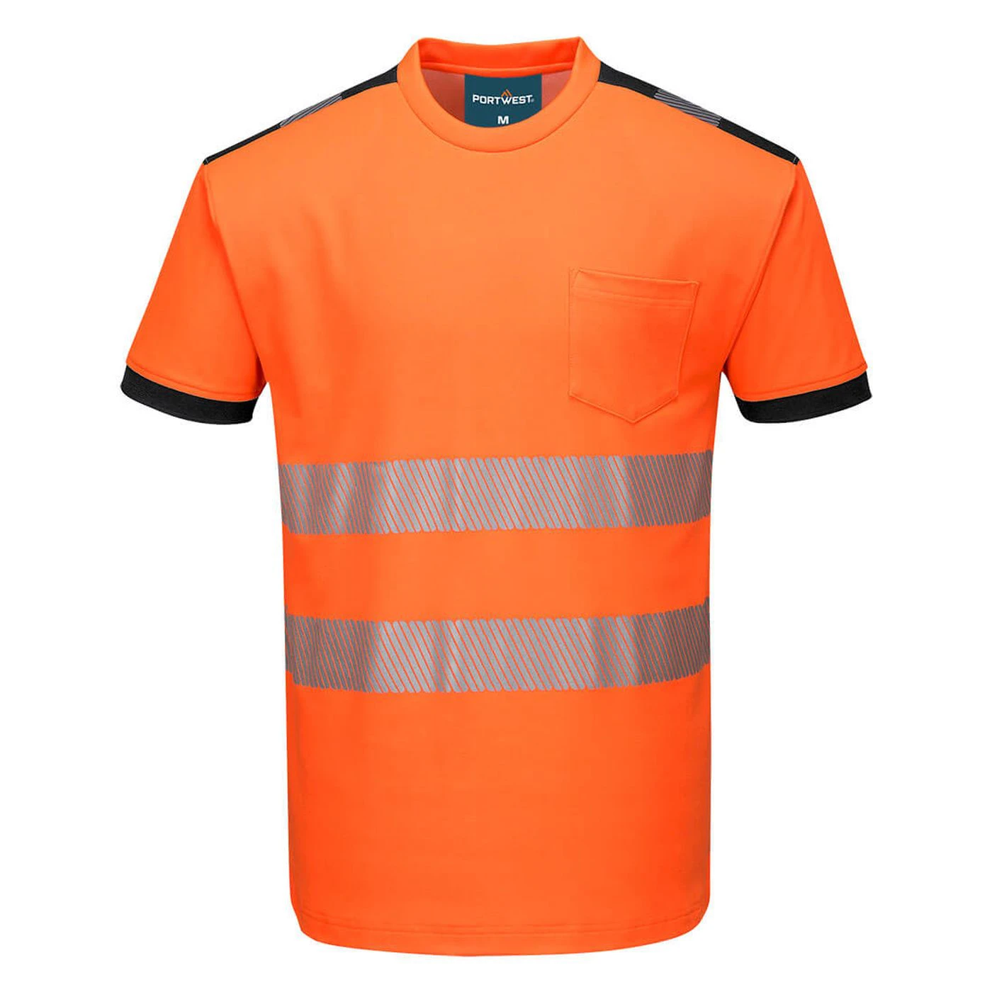 PW318 - Tricou de vizibilitate din material respirabil / Portwest / Tricouri, bluze, cămăși