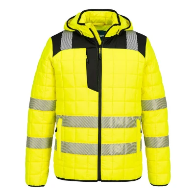 T165 - Jachetă PW3 HiVis Hybrid Baffle / Portwest / Jachete și geci