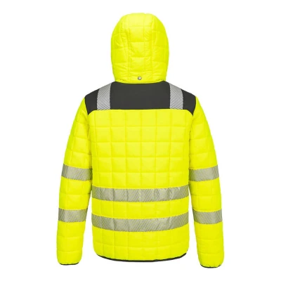 T165 - Jachetă PW3 HiVis Hybrid Baffle / Portwest / Jachete și geci