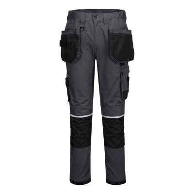 CD845 - Pantaloni Stretch Eco WX2 cu buzunare Holster / Portwest / Pantaloni, salopete, colanți