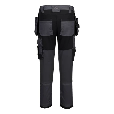 CD845 - Pantaloni Stretch Eco WX2 cu buzunare Holster / Portwest / Pantaloni, salopete, colanți