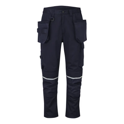 CD845 - Pantaloni Stretch Eco WX2 cu buzunare Holster / Portwest / Pantaloni, salopete, colanți