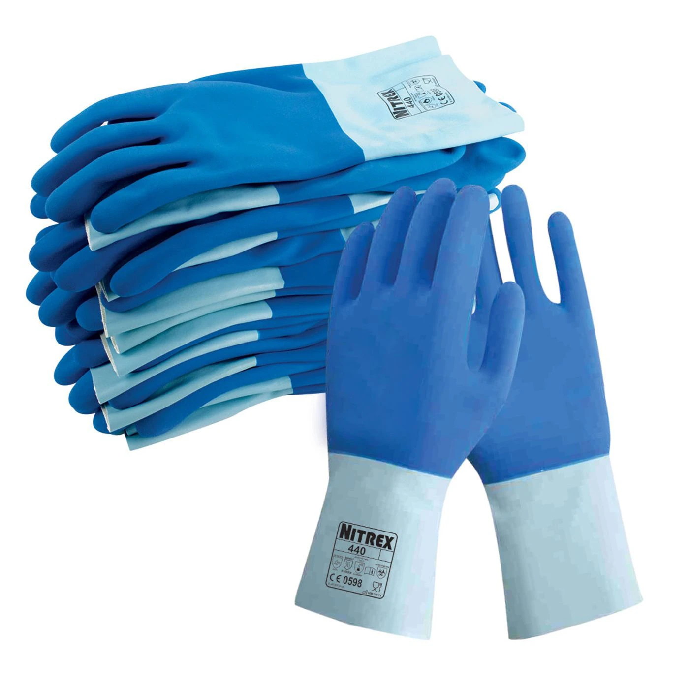 Mănuși de protecție Nitrex 440 / Unigloves / Mănuși de protecție chimică