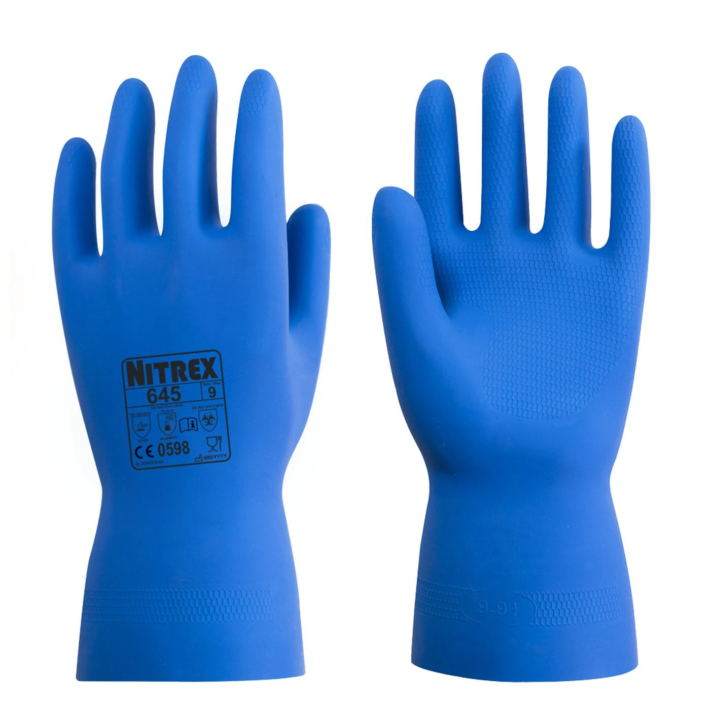 Mănuși de protecție Nitrex 645 / Unigloves / Mănuși de protecție chimică