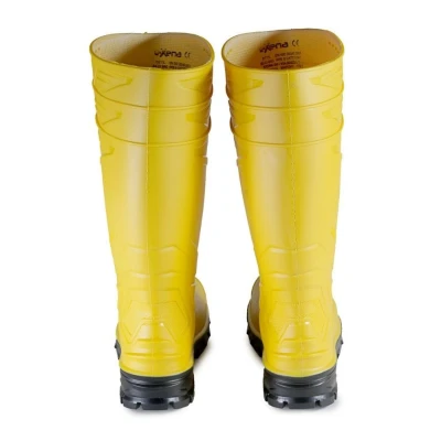 Cizme din PVC Exena Devil Yellow S5 SRC / Exena / Cizme de protecție și de lucru