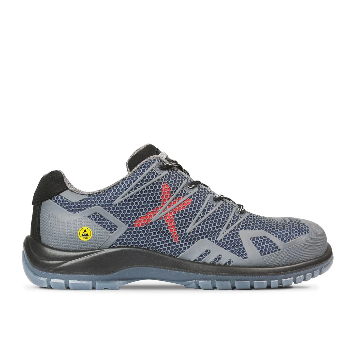 Pantofi Exena EROS GREY_23 S1 PL FO SR ESD / Exena / Încălțăminte de protecție S1PL