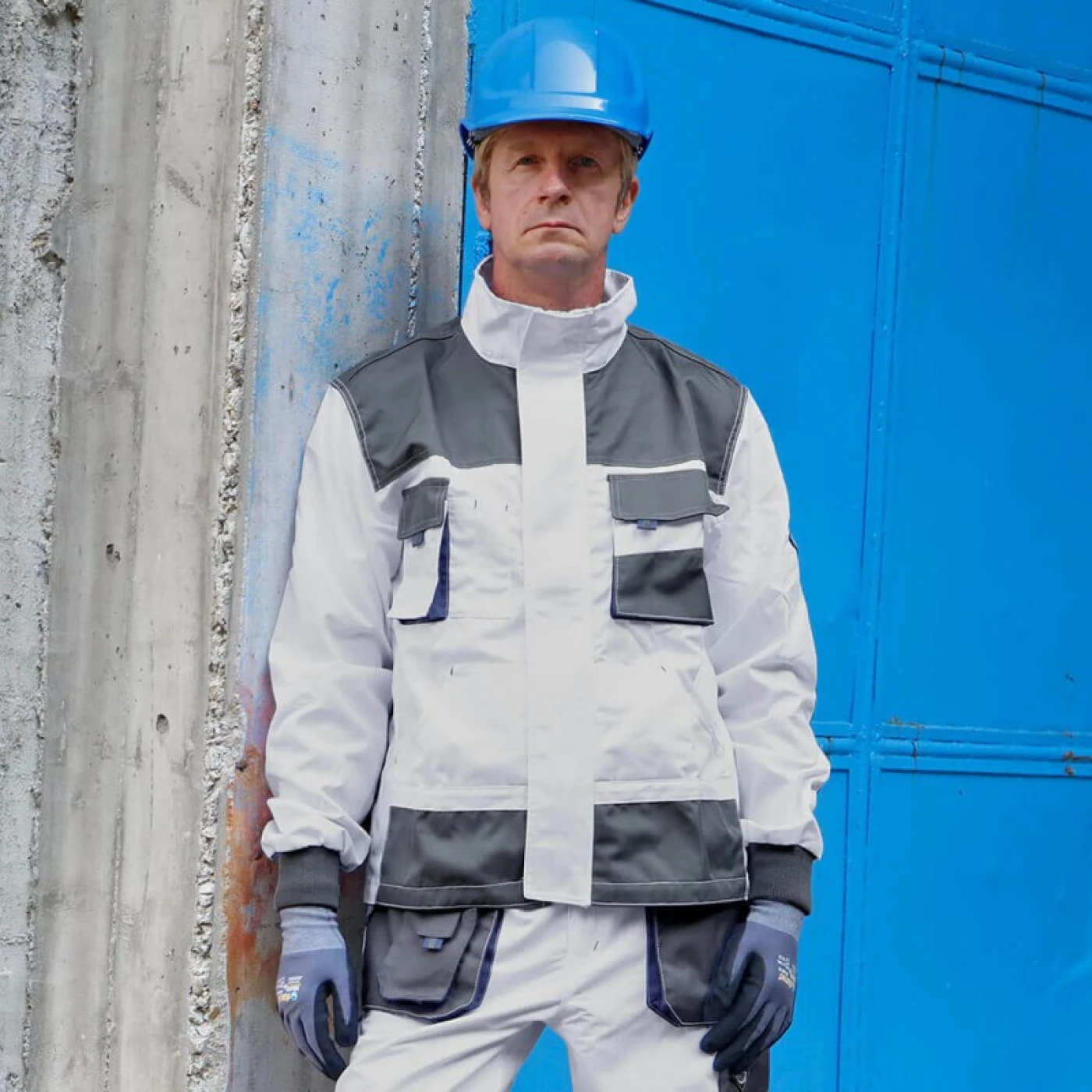 Jachetă de lucru KASTOR ALB / Stenso / Jachete și geci