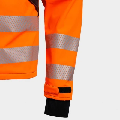 Jachetă softshell PRISMA 2.0 HV ORANGE/BLACK / Stenso / Jachete și geci