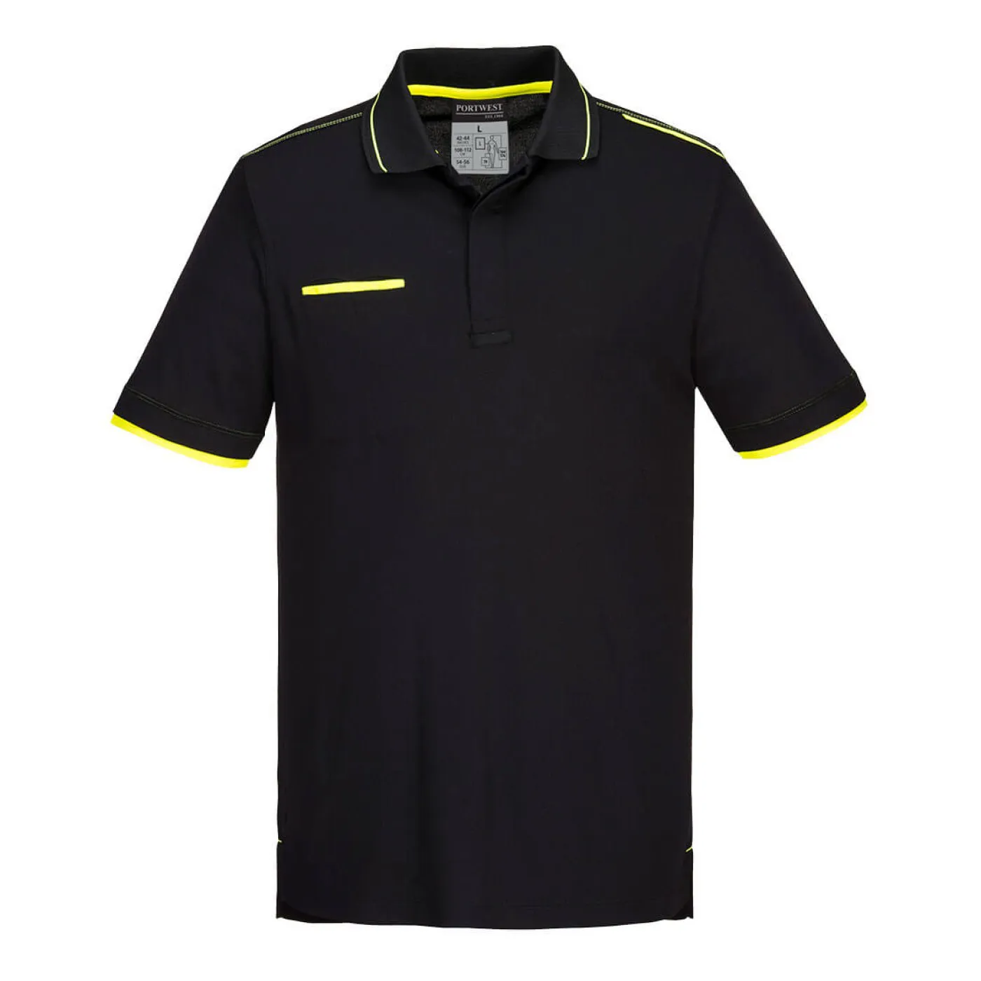 T722 - Tricou Eco Polo WX3 S/S / Portwest / Tricouri, bluze, cămăși