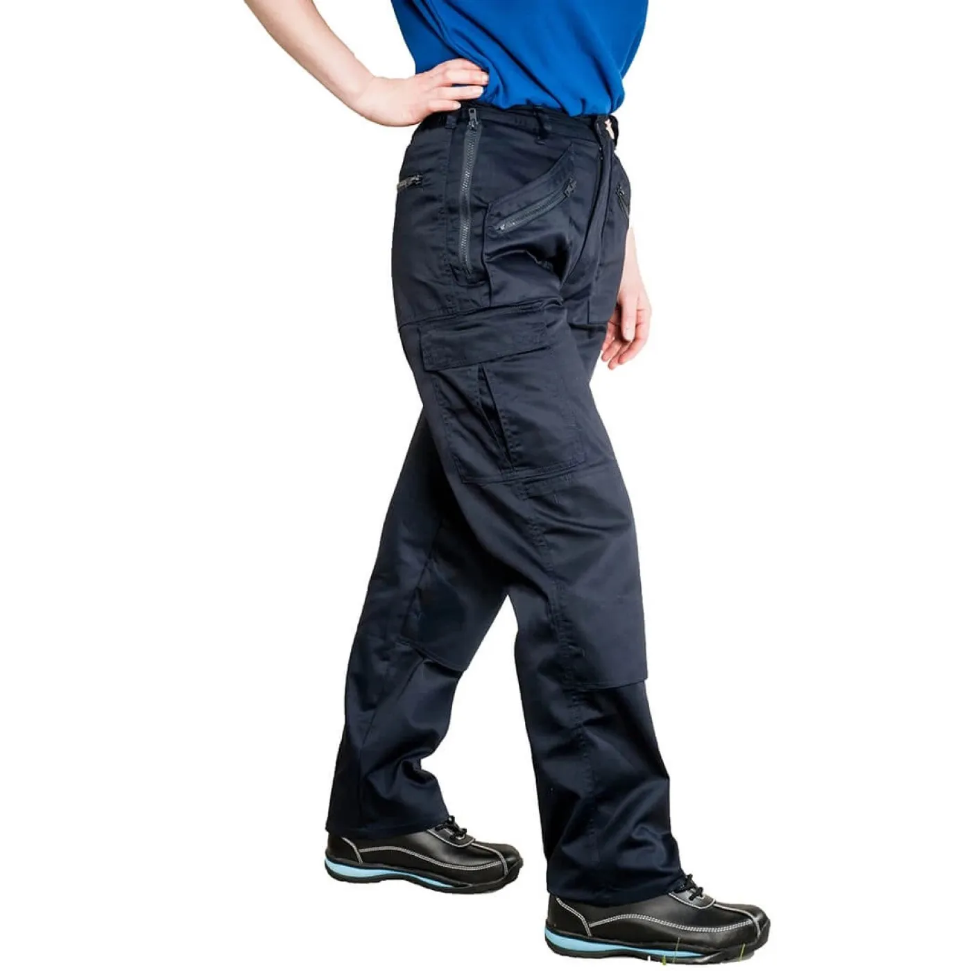 S687 - Pantaloni Action, pentru femei / Portwest / Pantaloni, salopete, colanți