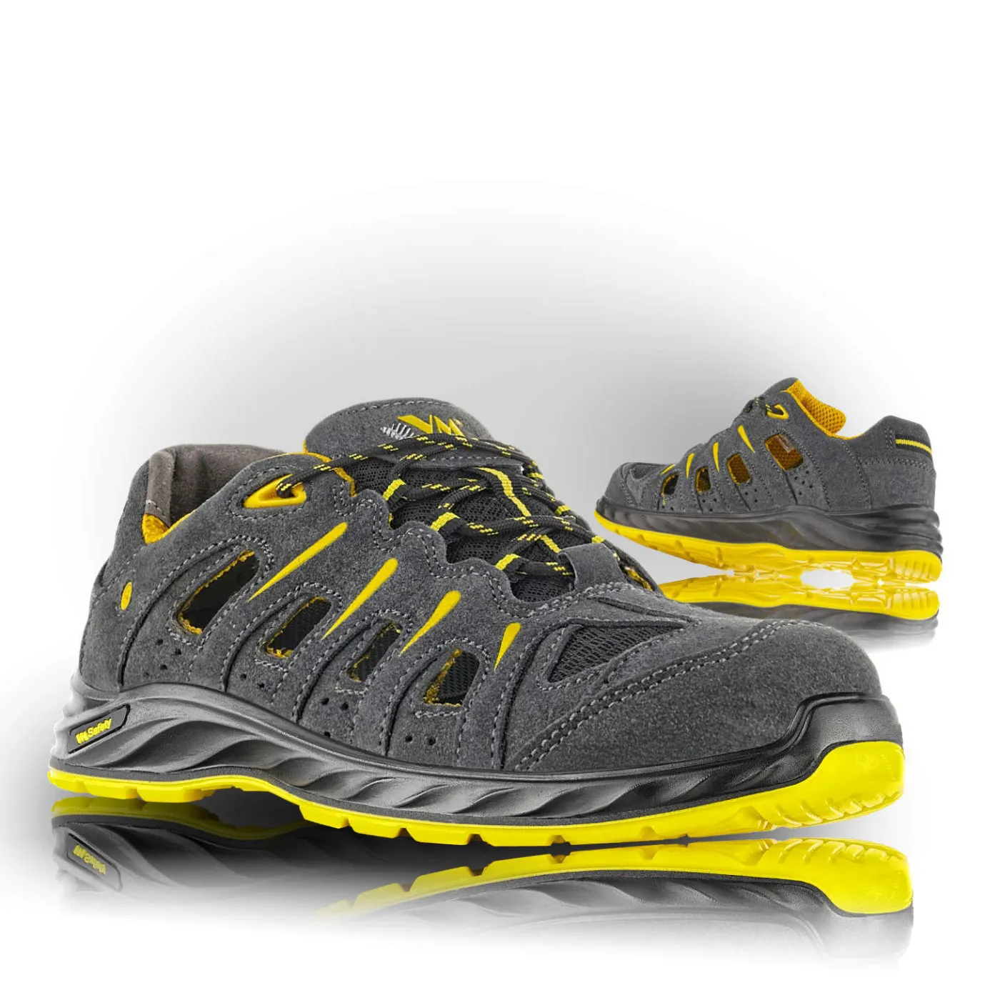 Sandale de protecție BILBAO S1 ESD SRA / VM Footwear / Sandale de protecție, saboți de lucru, galoși din PVC