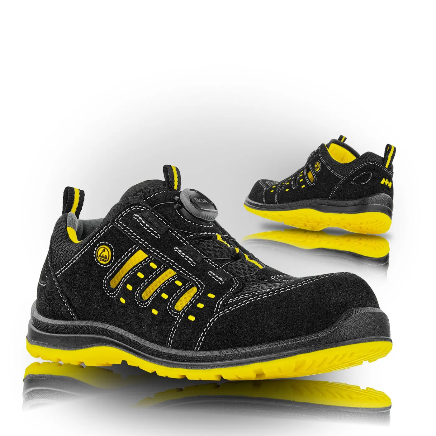 Sandale de protecție MEMPHIS S1 BOA ESD SRA / VM Footwear / Sandale de protecție, saboți de lucru, galoși din PVC