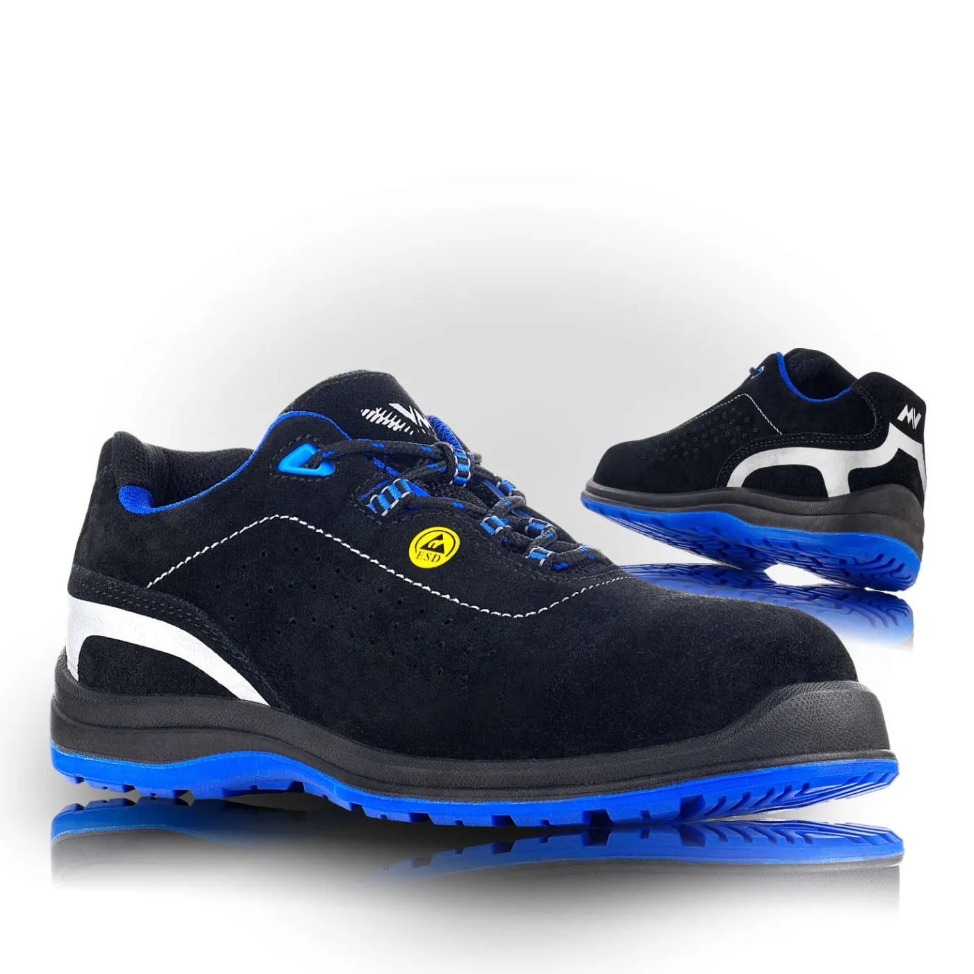 Pantofi de protecție RIMINI S1P ESD SRA / VM Footwear / Pantofi de protecție, outdoor și de lucru