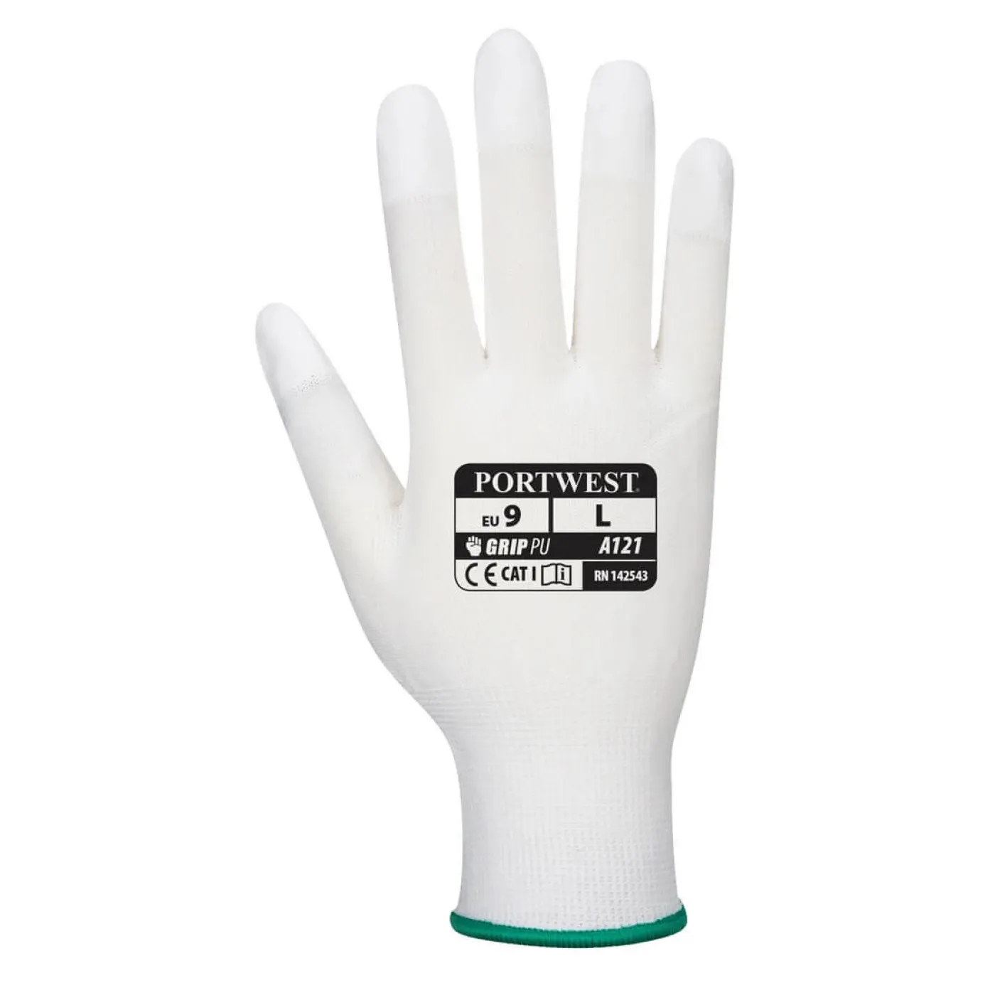 A121 - Mănuși PU Fingertip / Portwest / Mănuși de protecție din material textil impregnate