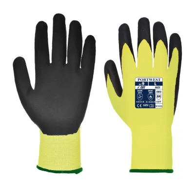 A625 - Mănuși antităiere PU Vis-Tex Cut Resistant / Portwest / Mănuși de protecție antităiere, antiînțepare