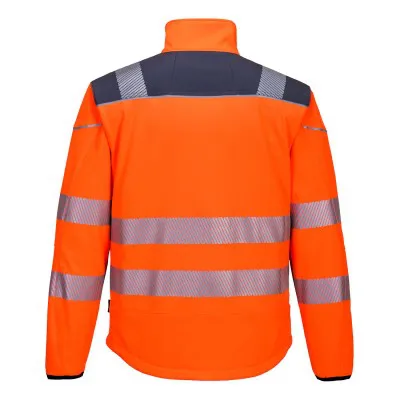 T402 - Jachetă PW3 Softshell Vision HiVis / Portwest / Jachete și geci