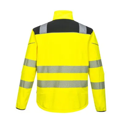 T402 - Jachetă PW3 Softshell Vision HiVis / Portwest / Jachete și geci