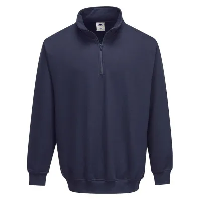 B309 - Pulover Sorrento Zip Neck / Portwest / Hanorace, bluze softshell, polar și fleece
