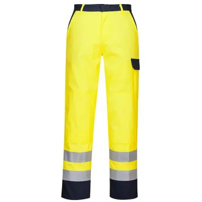FR92 - Pantaloni HiVis Bizflame Pro / Portwest / Îmbrăcăminte antistatică și ignifugă