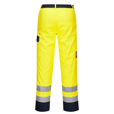 FR92 - Pantaloni HiVis Bizflame Pro / Portwest / Îmbrăcăminte antistatică și ignifugă