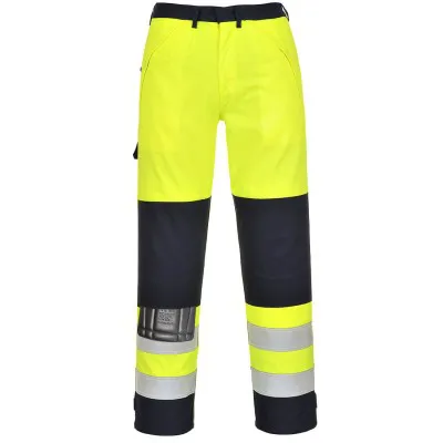 FR62 - Pantalon HiVis Multi-Norm / Portwest / Îmbrăcăminte antistatică și ignifugă