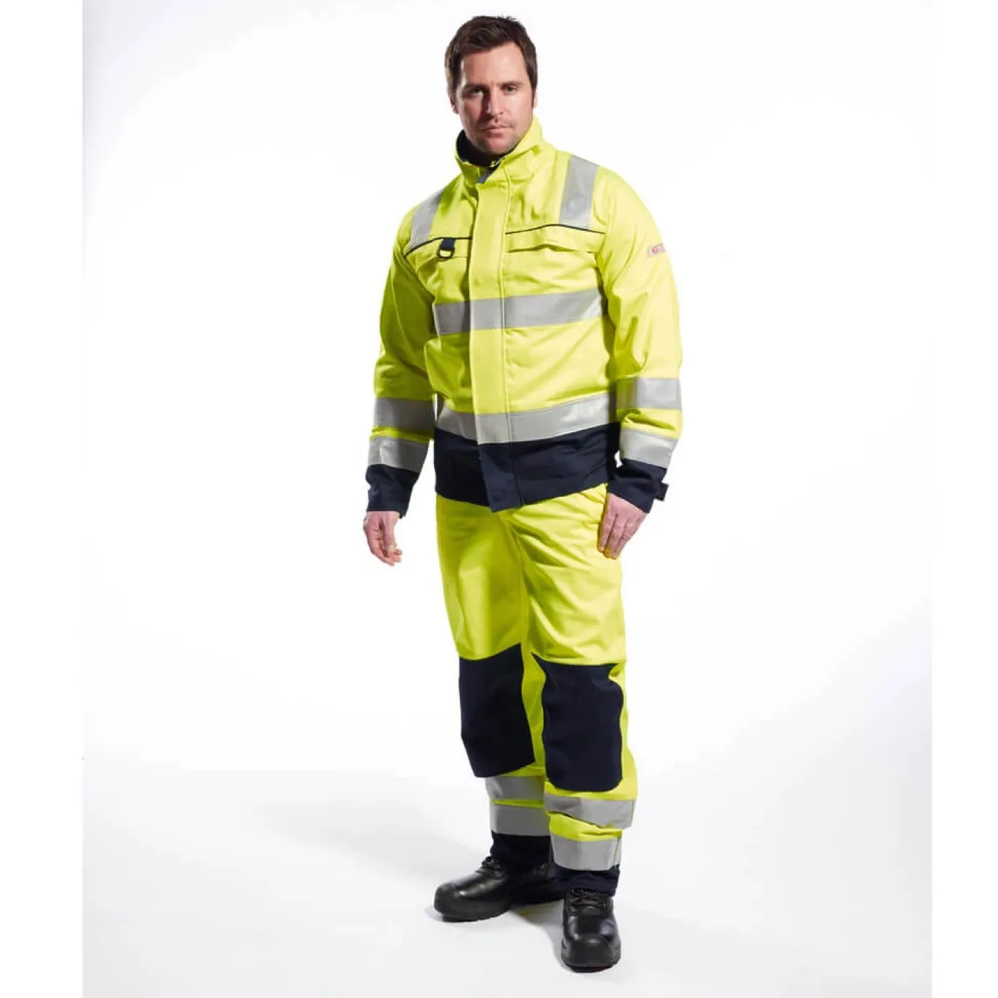 FR62 - Pantalon HiVis Multi-Norm / Portwest / Îmbrăcăminte antistatică și ignifugă