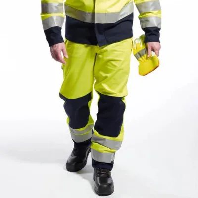 FR62 - Pantalon HiVis Multi-Norm / Portwest / Îmbrăcăminte antistatică și ignifugă