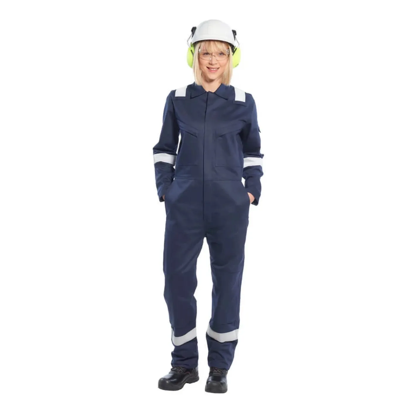 FR51 - Combinezon Bizflame Plus pentru femei / Portwest / Îmbrăcăminte antistatică și ignifugă