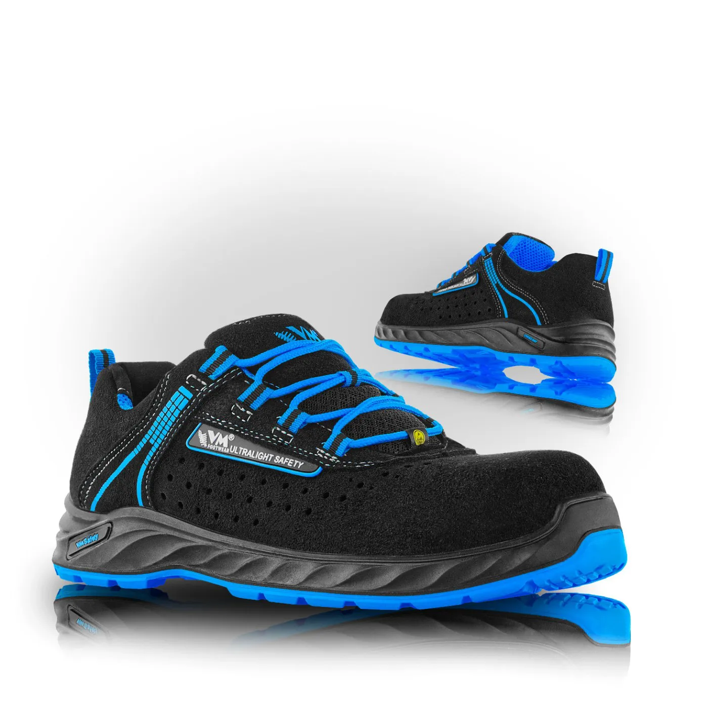 Pantofi de protecție CAROLINA S1P ESD SRC / VM Footwear / Încălțăminte sport de protecție, casual și timp liber