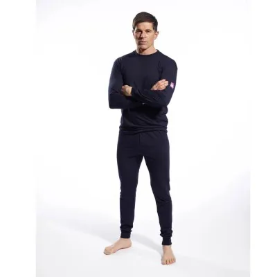 FR10 - Tricou Polo cu mâneci lungi, ignifug și antistatic / Portwest / Îmbrăcăminte antistatică și ignifugă