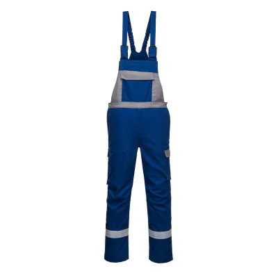 FR07 - Pantaloni cu pieptar Bizflame Ultra în 2 nuanțe / Portwest / Îmbrăcăminte antistatică și ignifugă