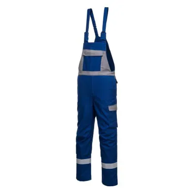 FR07 - Pantaloni cu pieptar Bizflame Ultra în 2 nuanțe / Portwest / Îmbrăcăminte antistatică și ignifugă