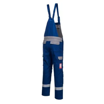 FR07 - Pantaloni cu pieptar Bizflame Ultra în 2 nuanțe / Portwest / Îmbrăcăminte antistatică și ignifugă
