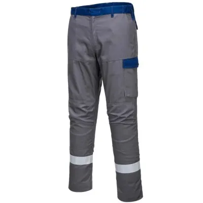 FR06 - Pantaloni  Bizflame Ultra în 2 nuanțe / Portwest / Îmbrăcăminte antistatică și ignifugă