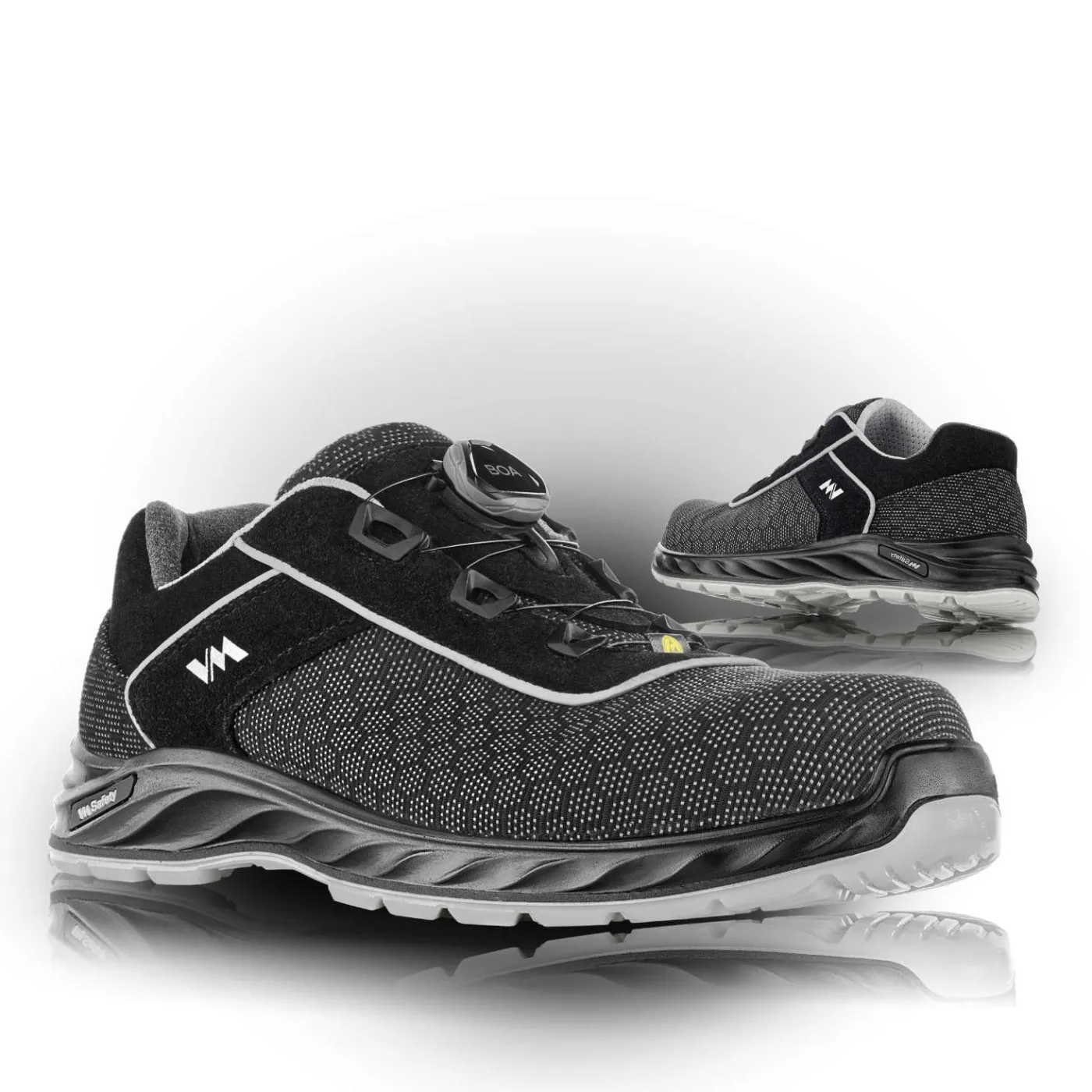 Pantofi de protecție MINNEAPOLIS S3 ESD SRC / VM Footwear / Încălțăminte sport de protecție, casual și timp liber
