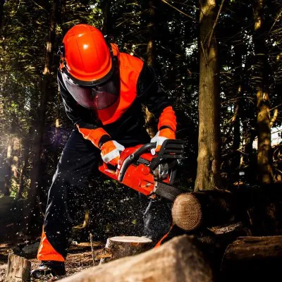 CH11 - Pantaloni Oak pentru forestieri / Portwest / Îmbrăcăminte forestieri, lucrul cu motofierăstrăul