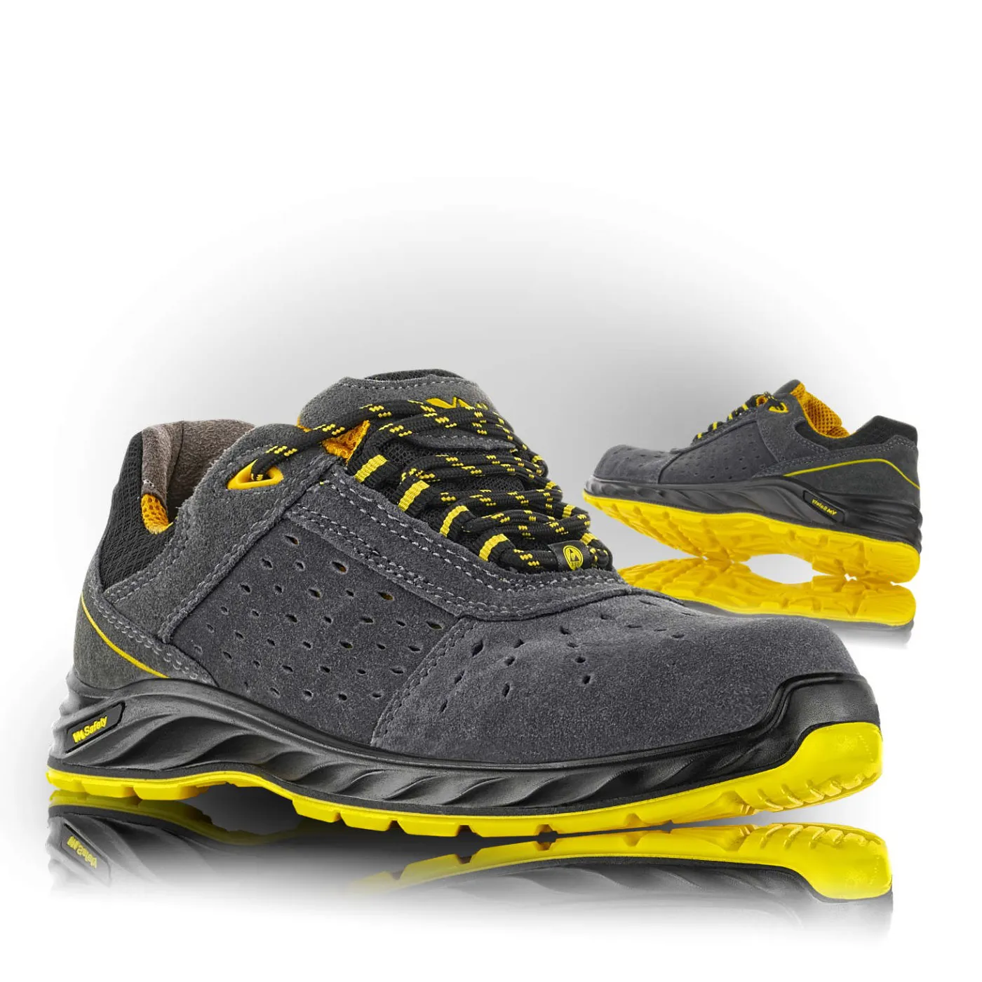 Pantofi de protecție BARCELONA S1 ESD SRC / VM Footwear / Încălțăminte sport de protecție, casual și timp liber
