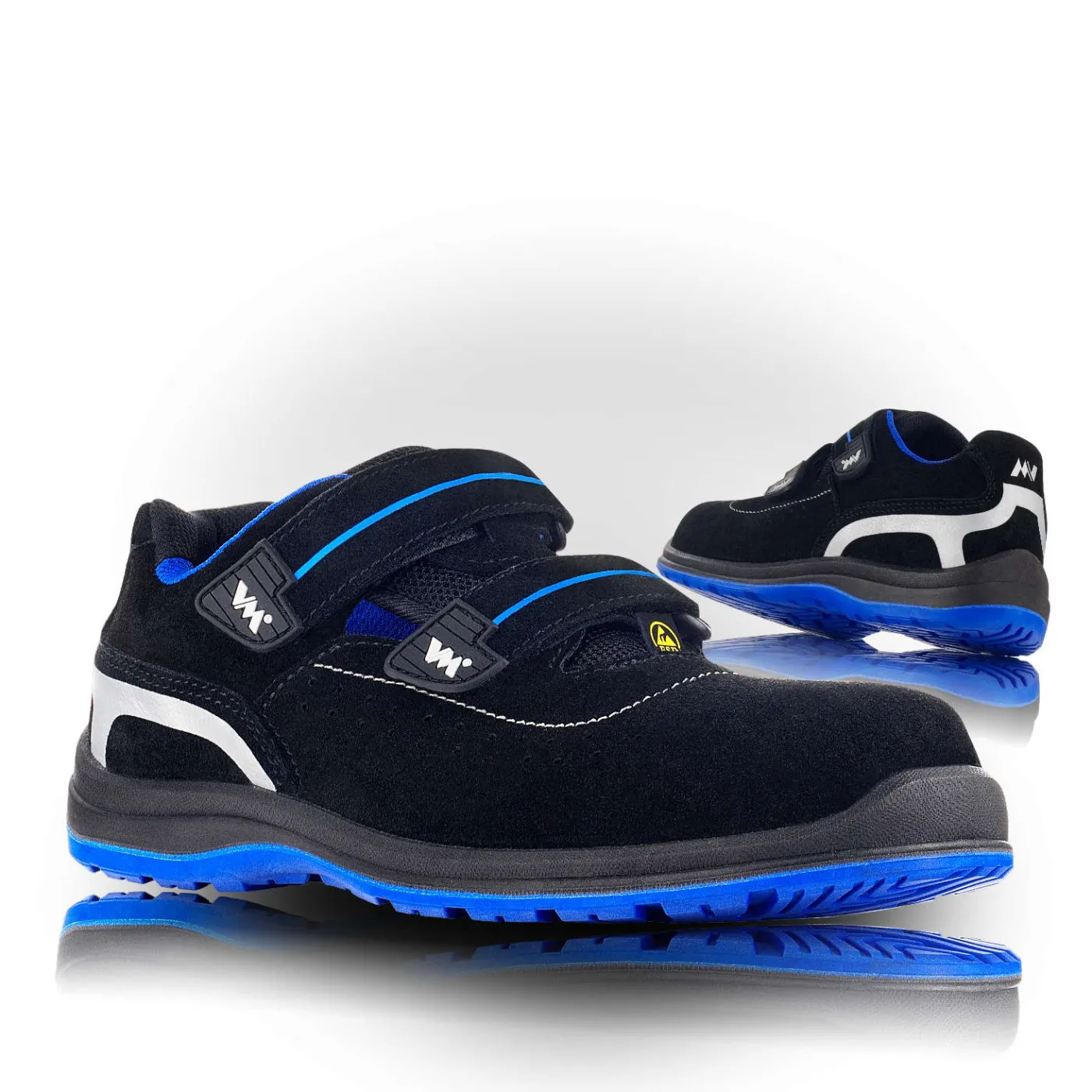 Sandale de protecție PARMA S1P ESD SRA / VM Footwear / Sandale de protecție, saboți de lucru, galoși din PVC