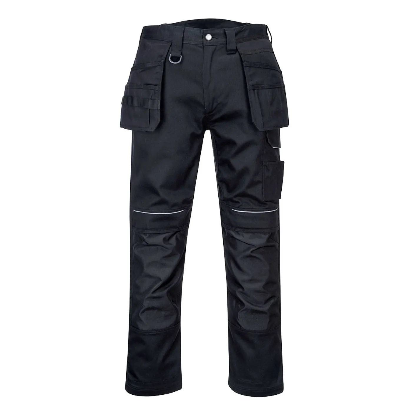 PW347 - Pantaloni salopetă PW3 din bumbac / Portwest / Pantaloni, salopete, colanți