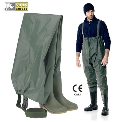 Cizme cu pieptar din PVC Sirin WADERS S5 SRC / Sirin Safety / Cizme de protecție și de lucru