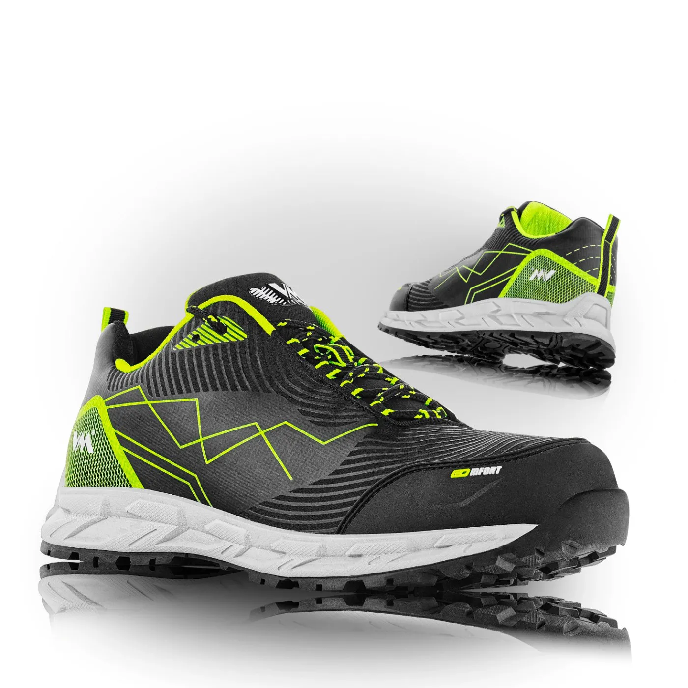 Pantofi de protecție MALLORCA S1P SRA / VM Footwear / Încălțăminte sport de protecție, casual și timp liber