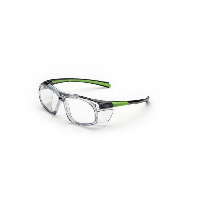 Ochelari de protecție cu dioptrii 555 - Green - Monofocal CR39 / Univet / Ochelari de protecție cu dioptrii