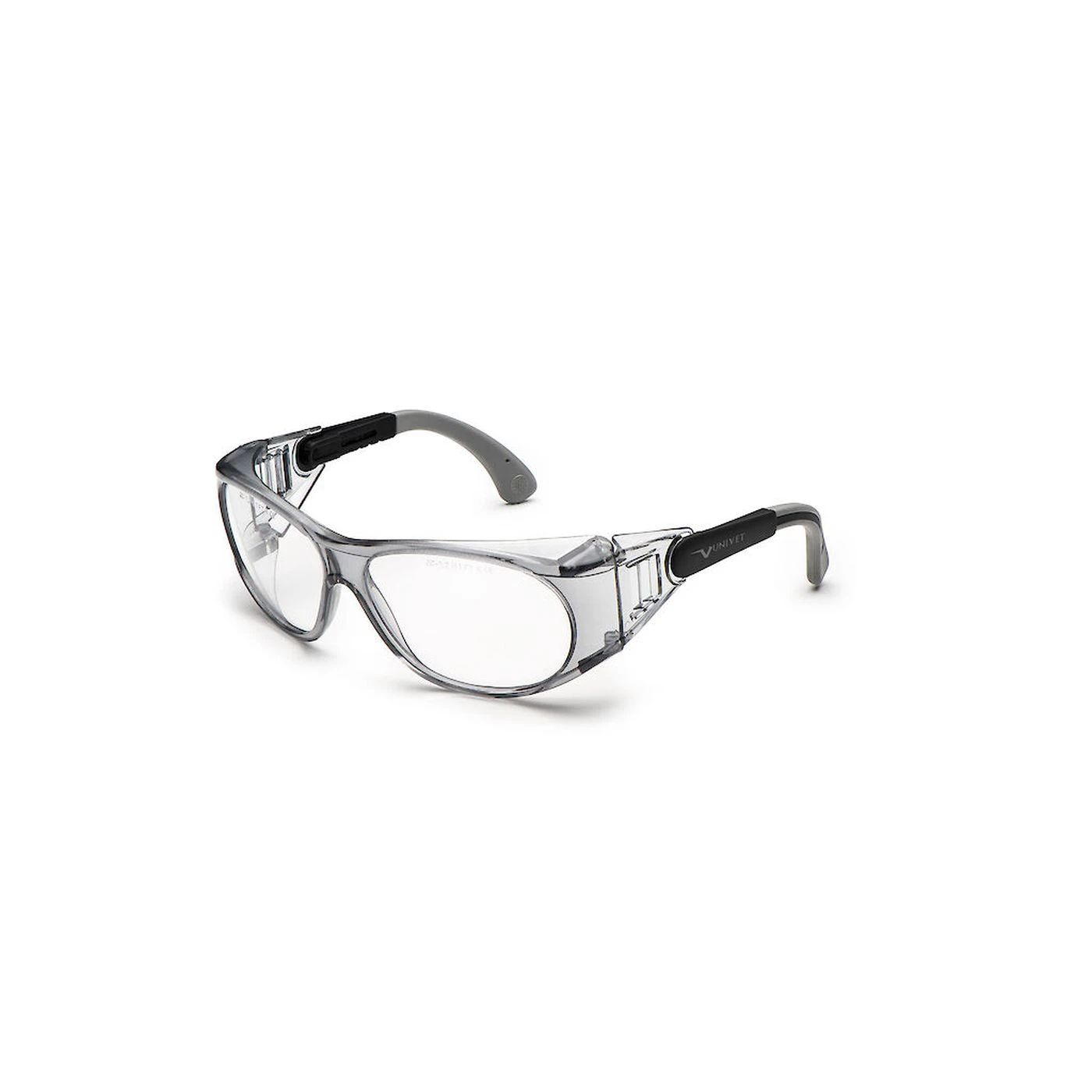 Ochelari de protecție cu dioptrii 539 - Black - Progressive Office Polycarbonate / Univet / Ochelari de protecție cu dioptrii